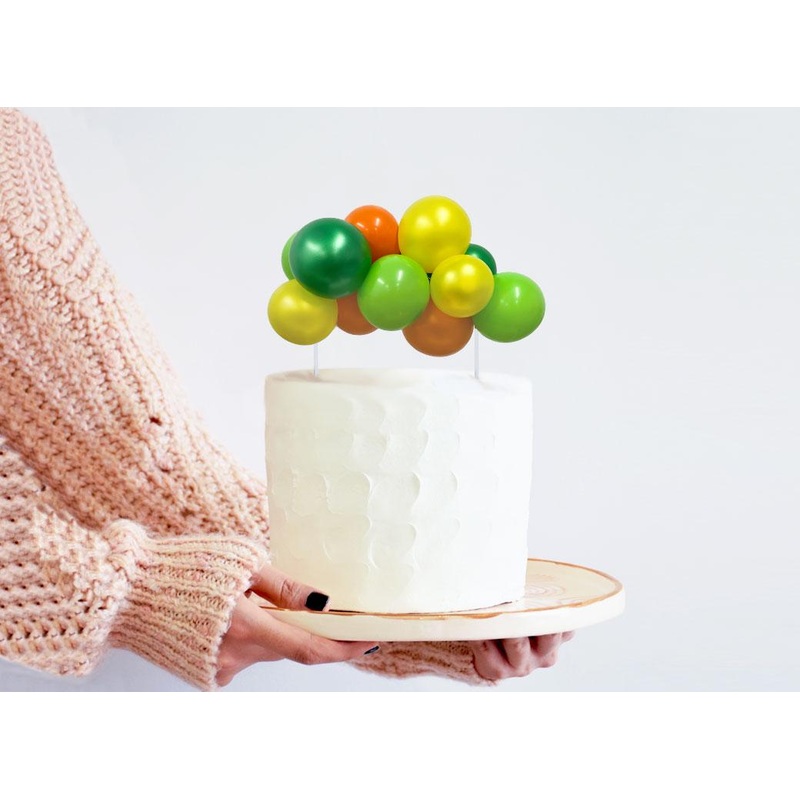 Balloon Garland Cake Topper - Jungle