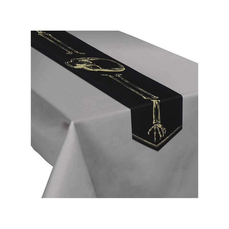 Boneyard Skeleton Table Runner