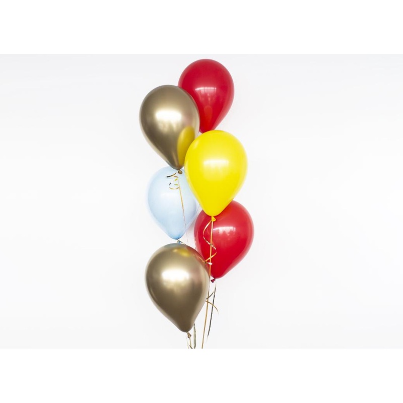 Plain Balloon Mix - Carnival 6pk