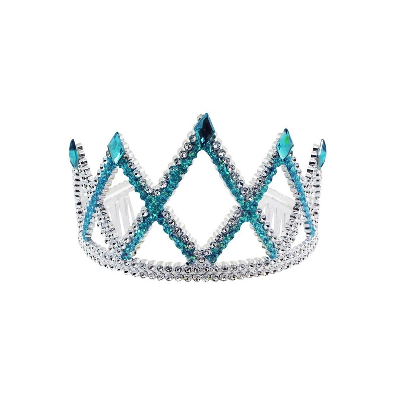 Tiara with Blue Gems