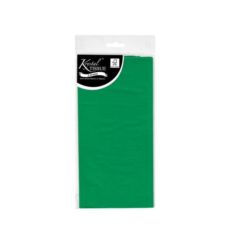 Tissue Paper 5 Sheets - Green