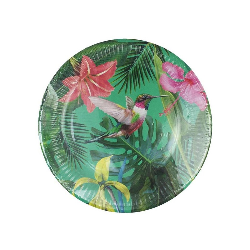 Tropical Fiesta Bright Plates 12pk