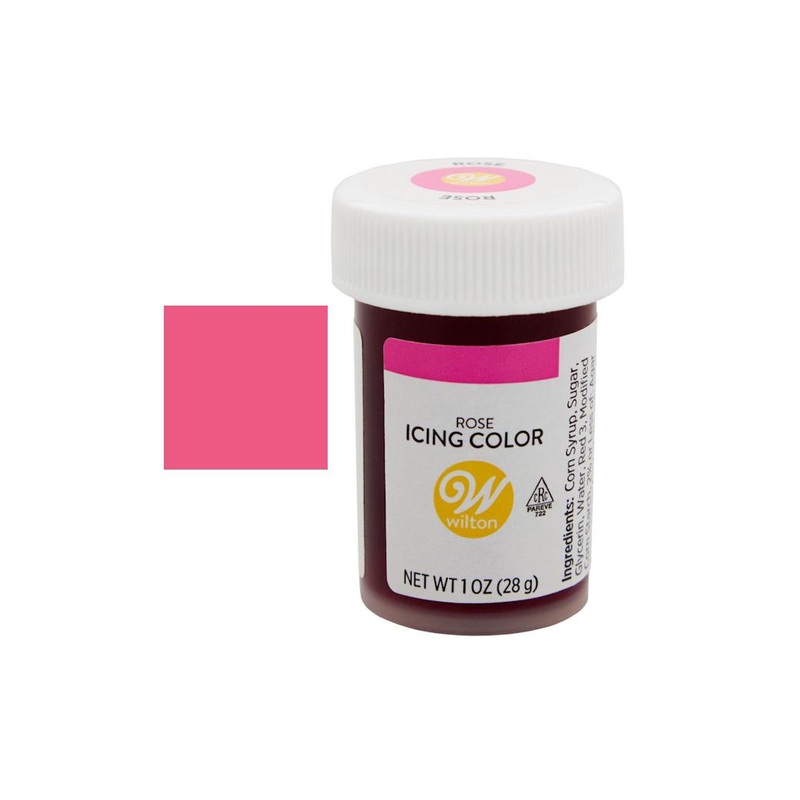 Wilton Rose Icing Colour **BB 06/25**