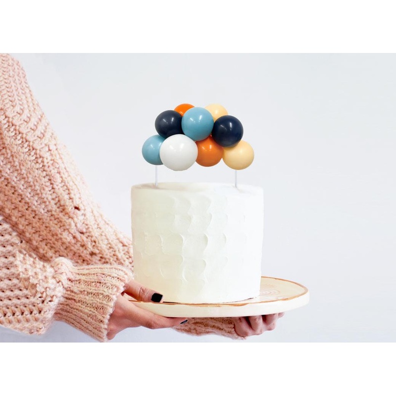 Balloon Garland Cake Topper - Bluey