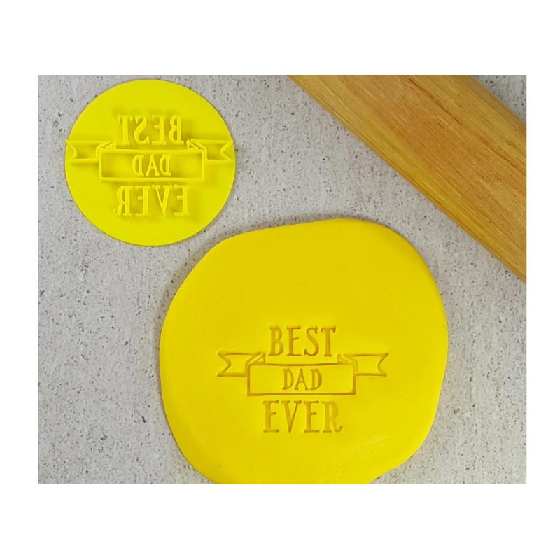 Best Dad Ever Ribbon Embosser