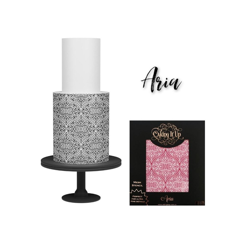 Caking It Up - Mesh Stencil Aria