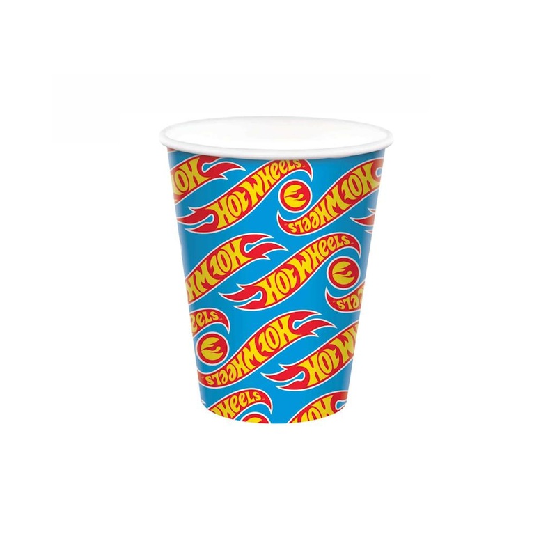 Hot Wheels Logo Cups 8pk