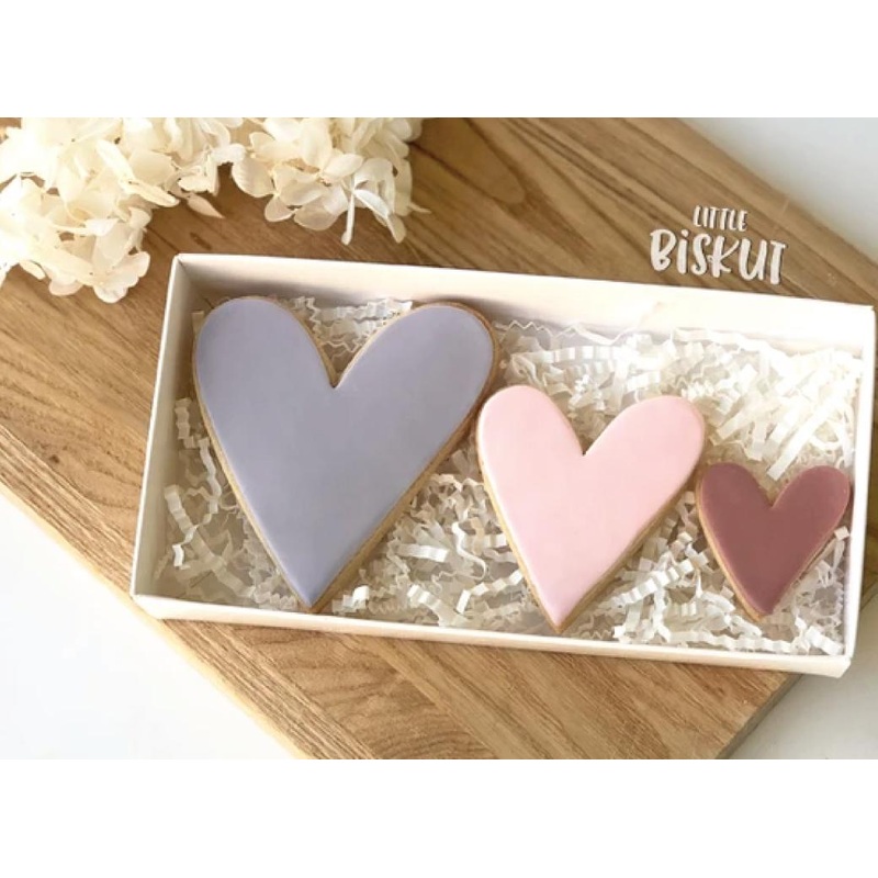 LBD Triple Heart Cutter Set