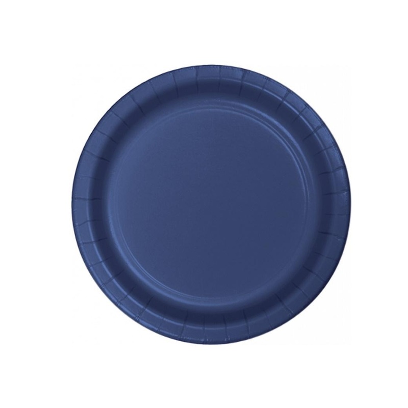 Navy Blue Dinner Plates 20pk