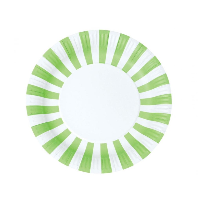 Paper Eskimo Paper Plates 12pk - Apple Green