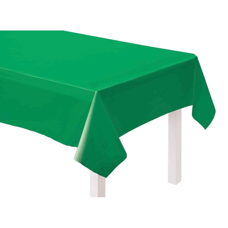 Paper Table Cover - Festive Green