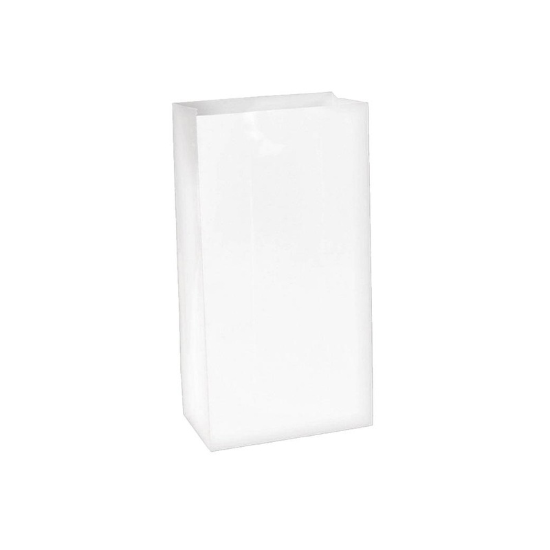 Paper Treat Bags 12pk White