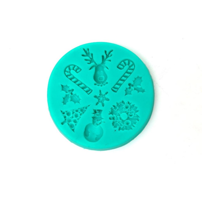 Silicone Mould - Christmas Icons