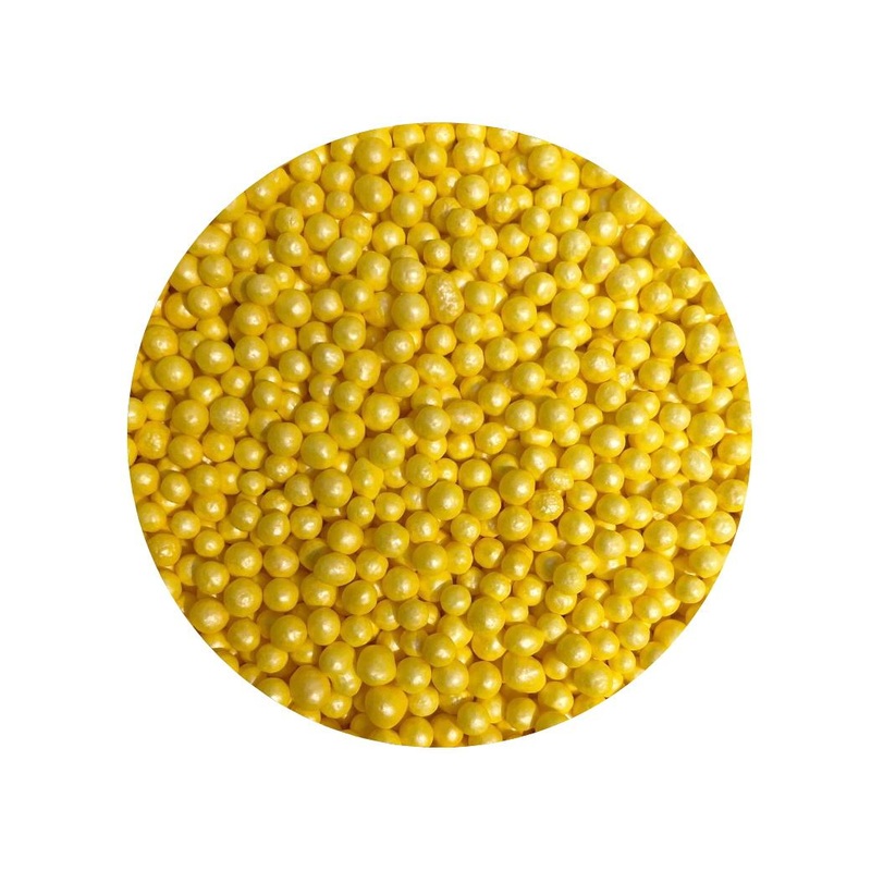 Sugar Pearls - Yellow **BB 12/24**