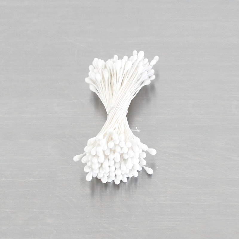 White Medium Pearl Stamens