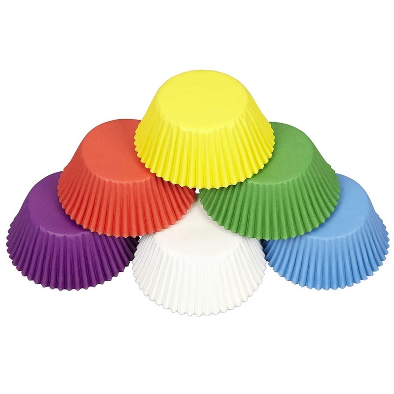 Wilton Rainbow Brights Cupcake Cases 150pk