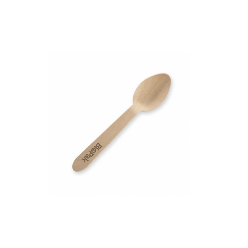 Wooden Cutlery - Teaspoons - 20 Pk