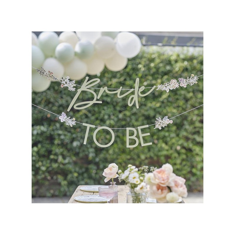 Bridal Bloom Bride to Be Bunting