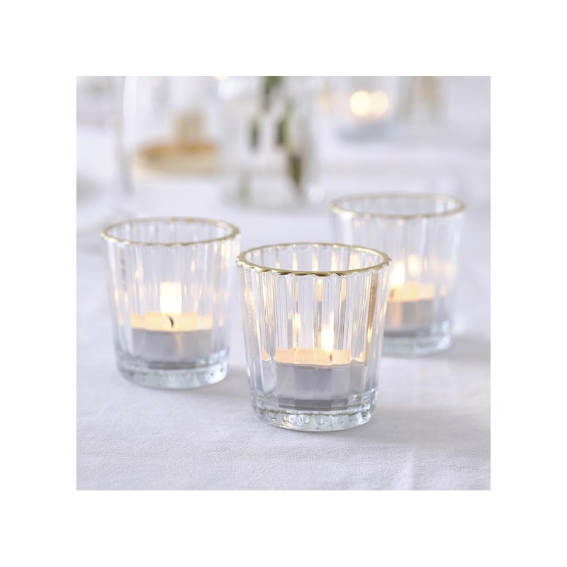 Modern Luxe Tea Light Holders 3pk