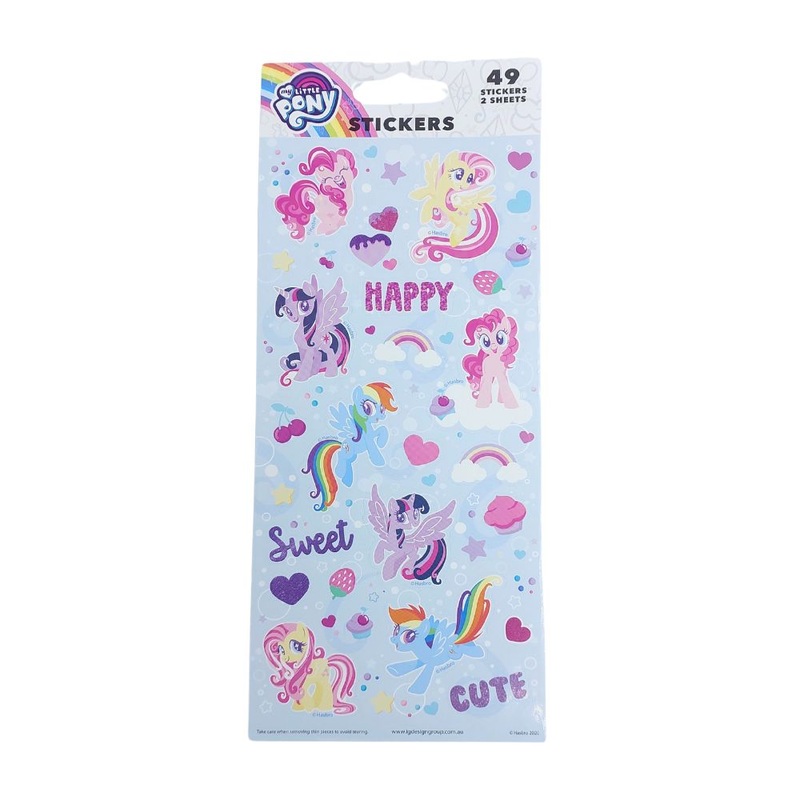 My Little Pony Stickers Blue