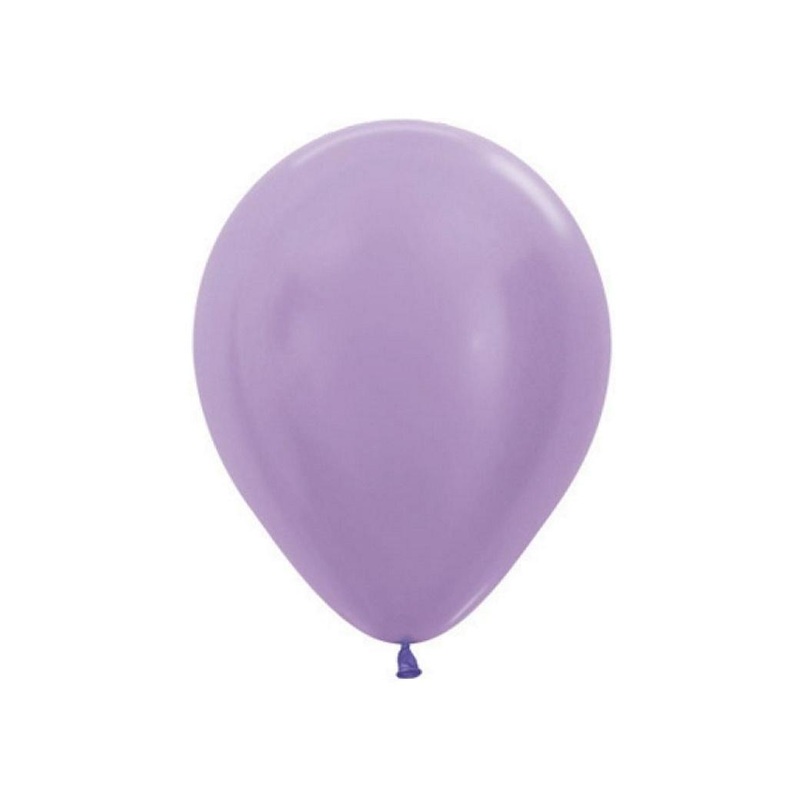 Satin Lilac Balloon - Single