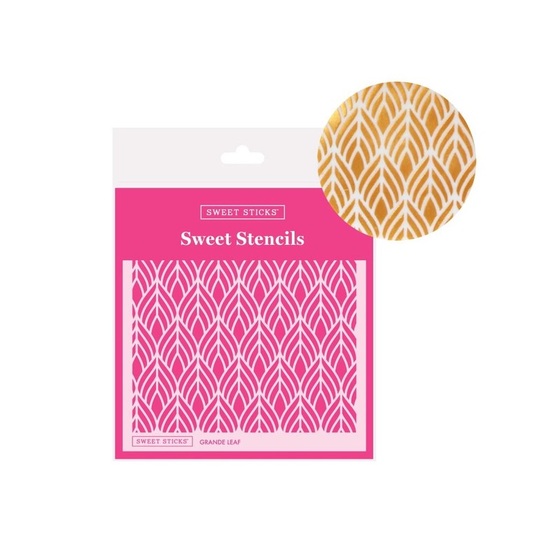 Sweet Sticks Stencil - Grande Leaf