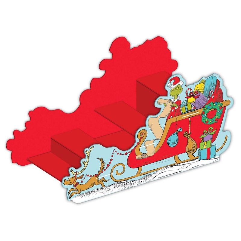 The Grinch Sleigh Treat Stand