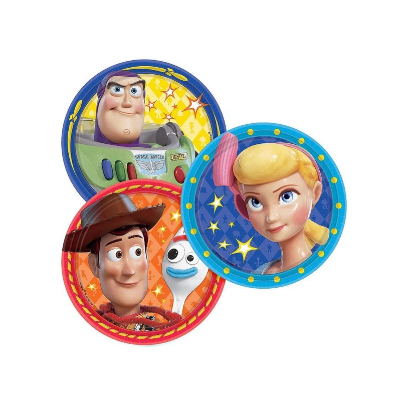 Toy Story 4 Lunch Plates 8pk