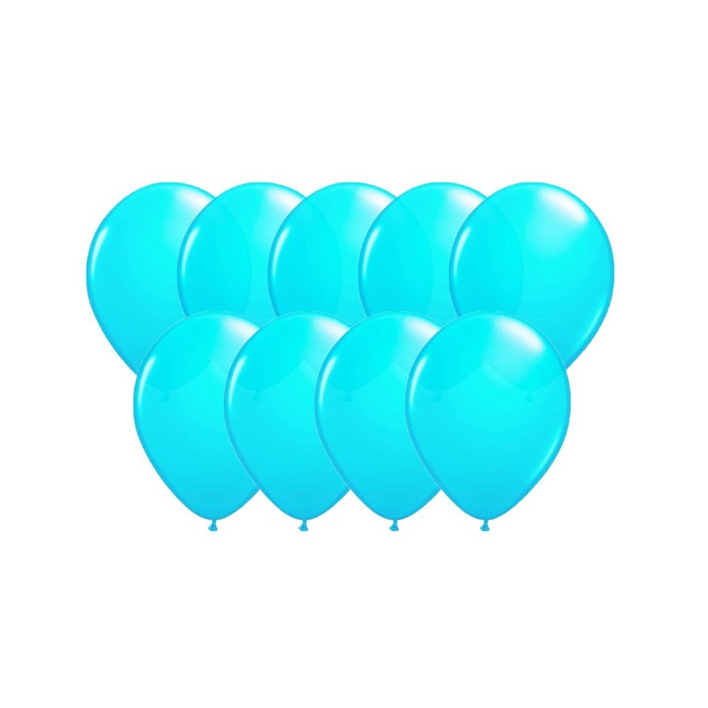Value Mini Balloons 50PK - Caribbean Blue