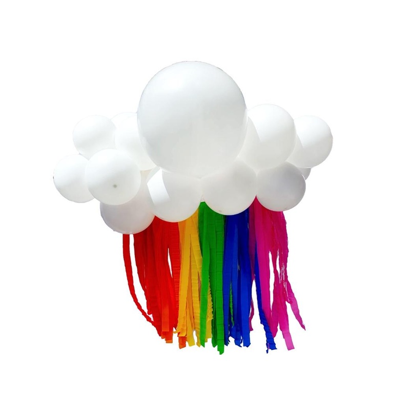 Balloon Cloud Kit - Bright Rainbow