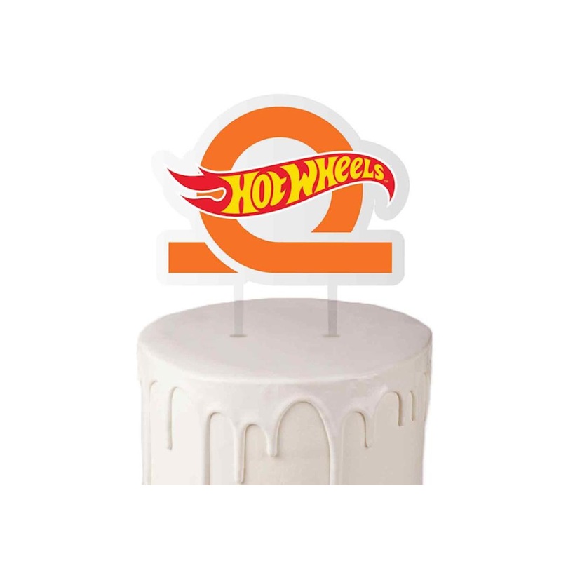Hot Wheels Cake Topper