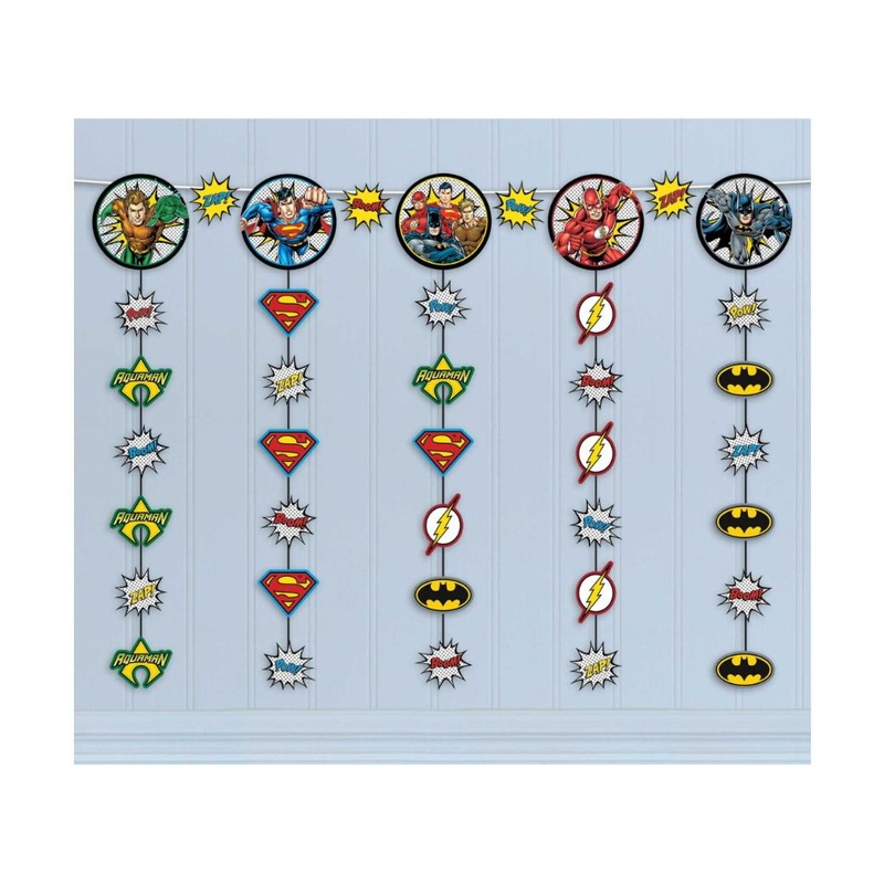 Justice League Hanging String Garland Kit