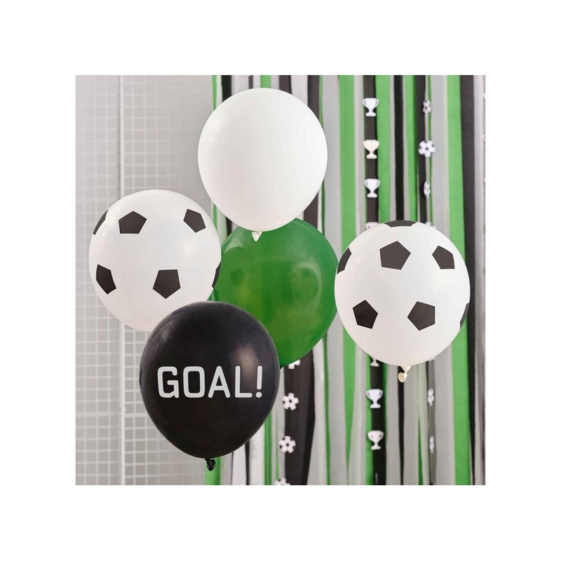 Kick Off Party Balloons 5pk