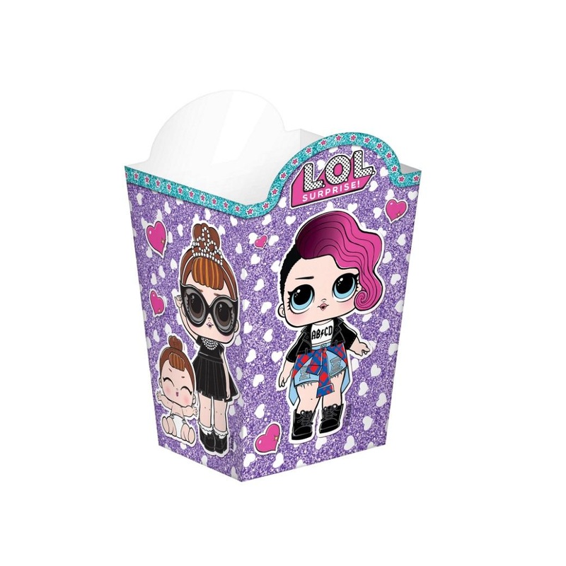 LOL Surprise Popcorn Treat Boxes 8pk