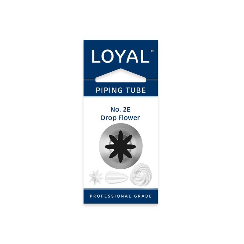 Loyal Drop Flower Piping Tip #2E