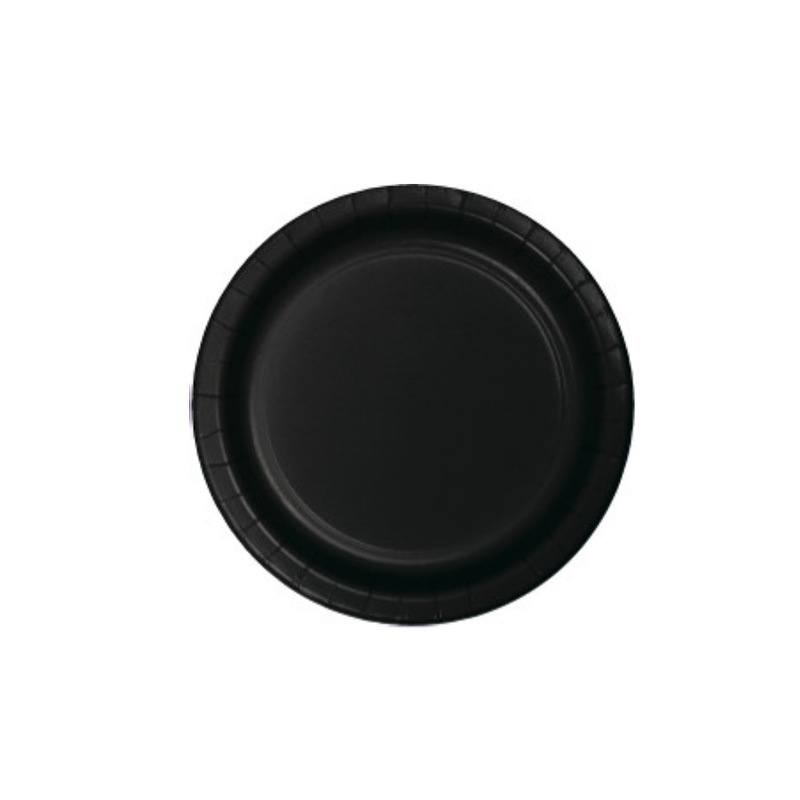 Lunch Plate - Black - 20pk