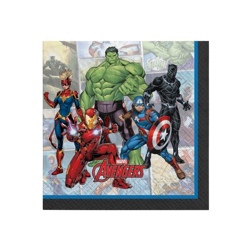 Marvel Avengers Lunch Napkins 16pk