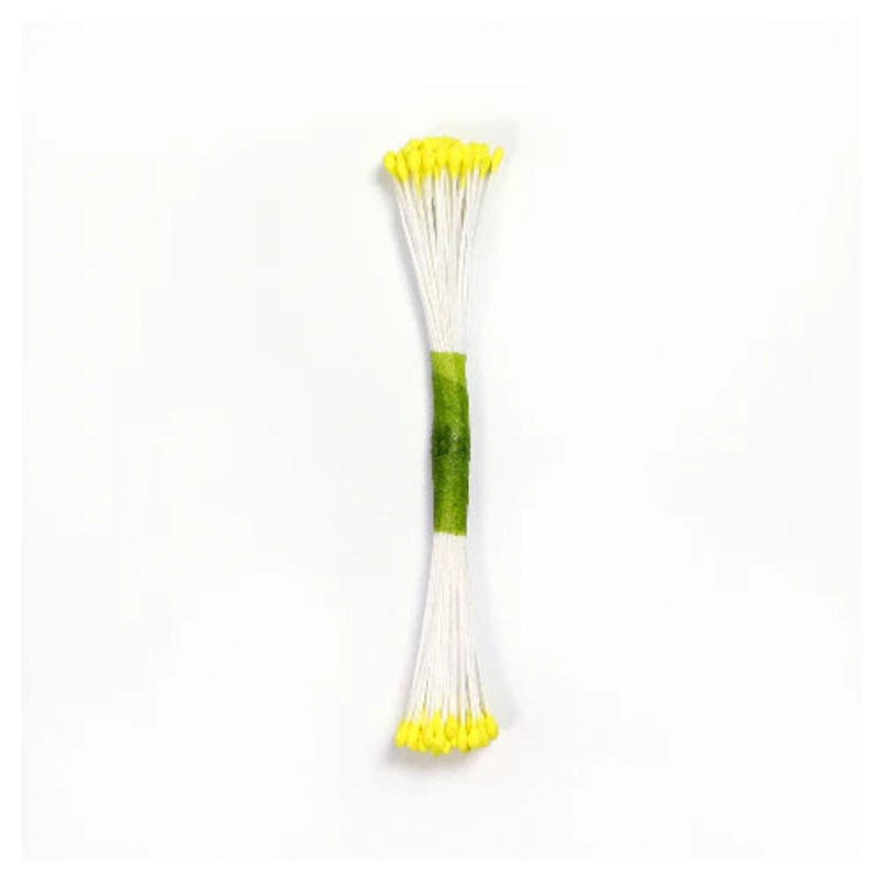 Medium Plain Stamens - Lemon Yellow