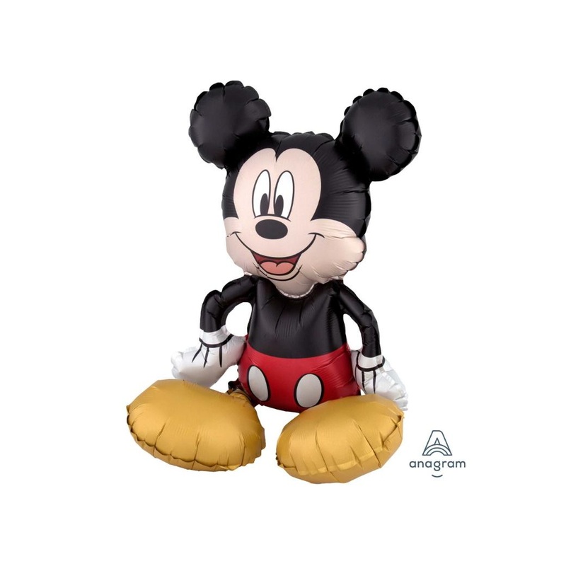 Mickey Mouse Sitting Foil Balloon