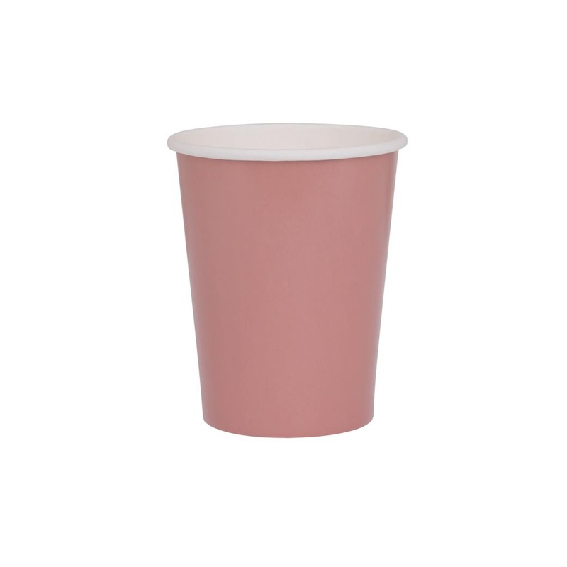 Paper Cups 20pk - Rose