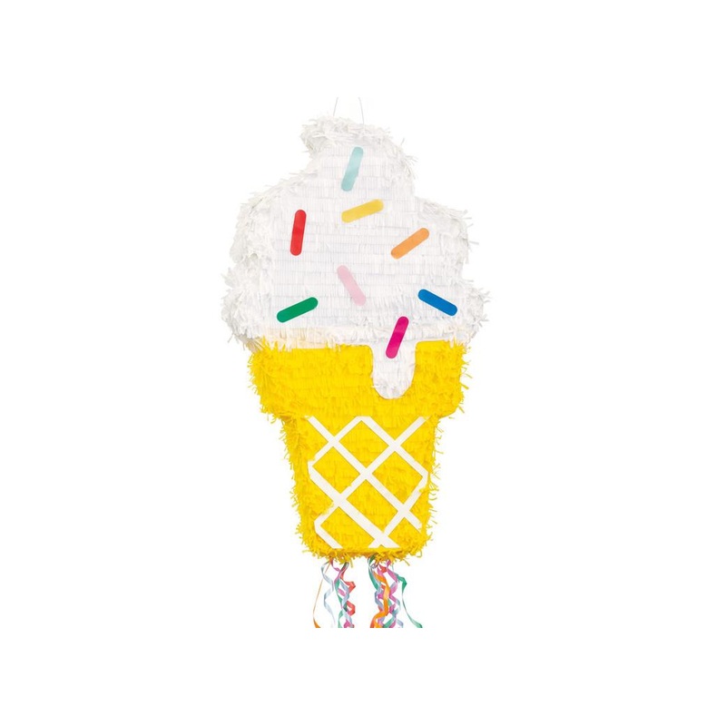 Snow Freeze Ice Cream Cone Pinata