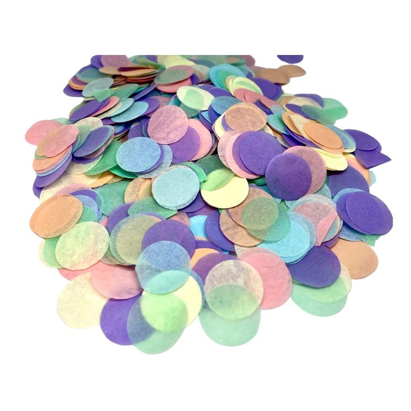 Tissue Confetti - Pastel Rainbow