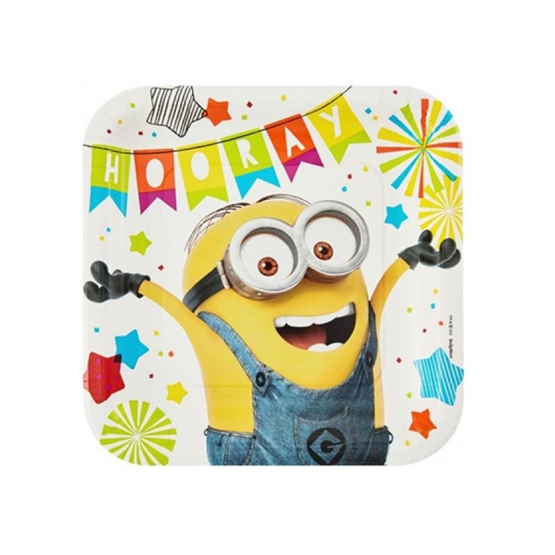 Minions Dinner Plates 8pk
