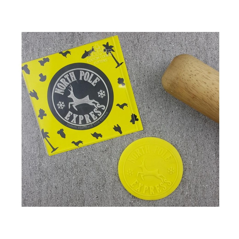 North Pole Express Debosser