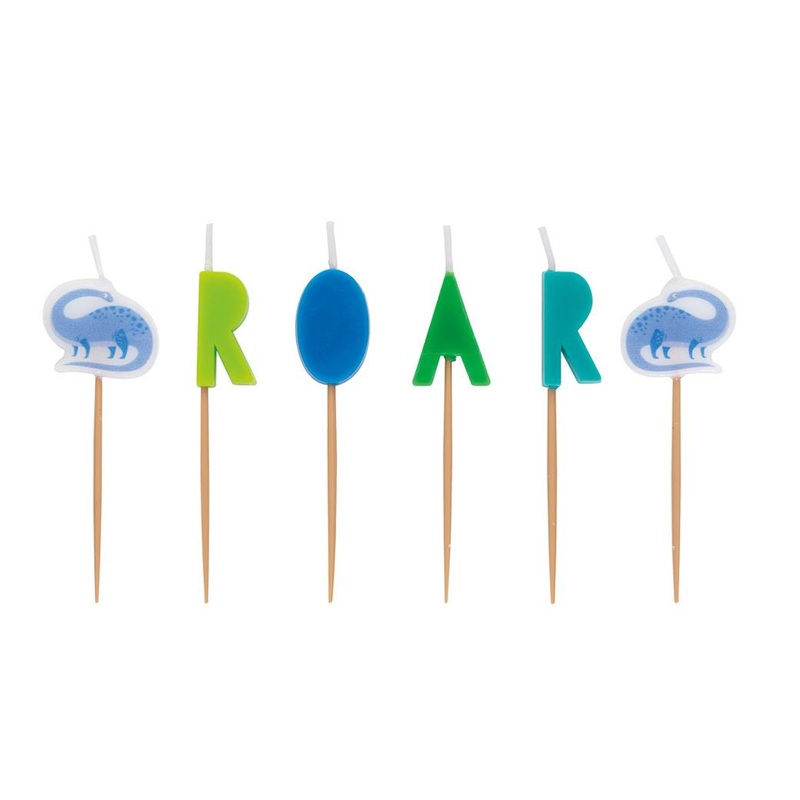 Party Candles - Dinosaurs