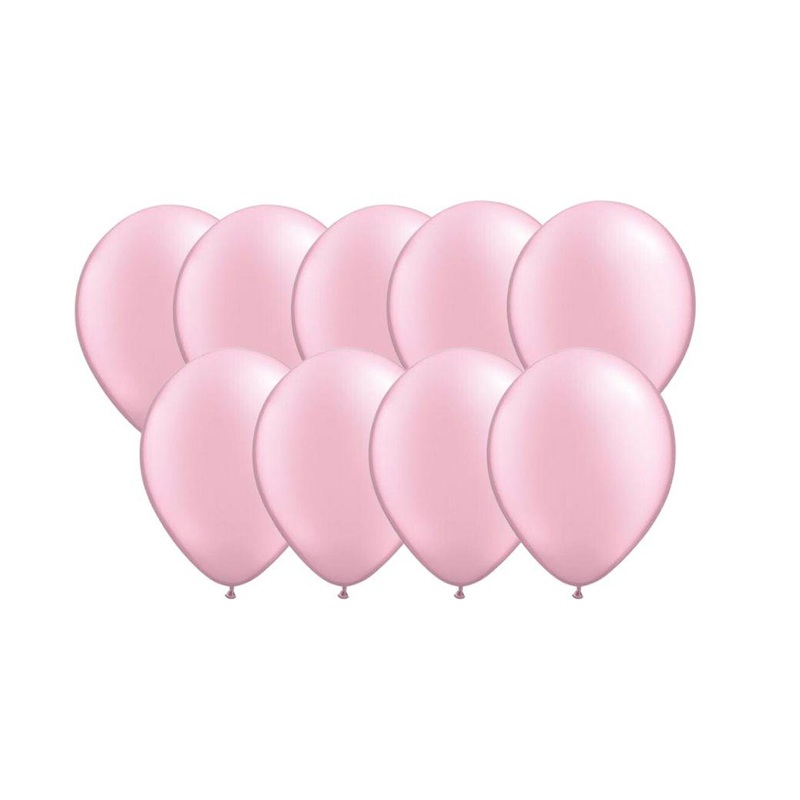 Satin Pearl Pink 12cm Balloons 50pk