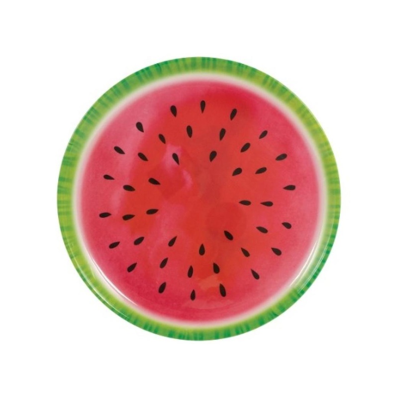 Watermelon Round Melamine Platter