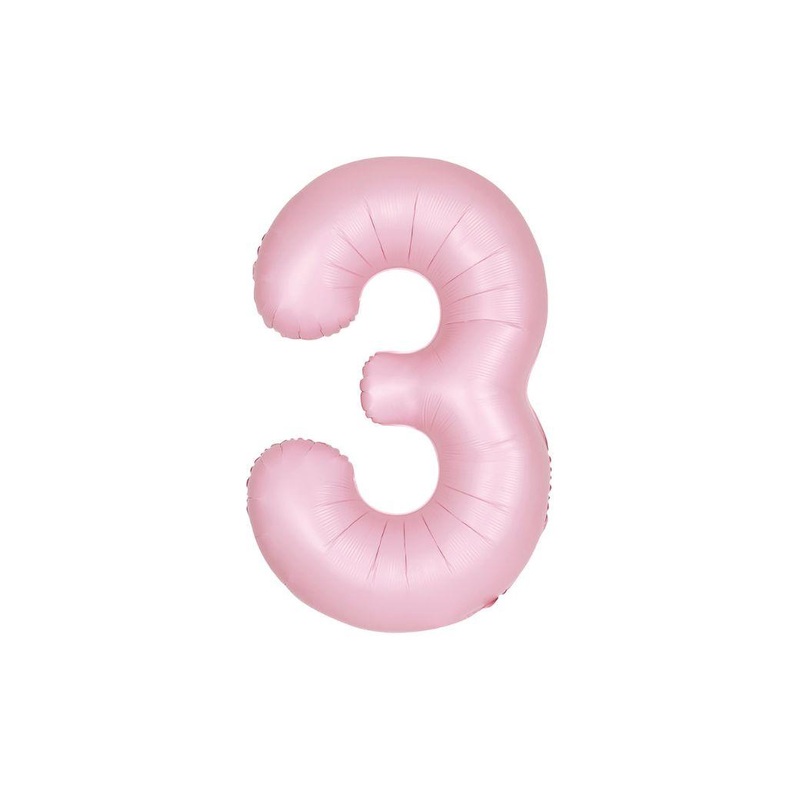 86cm Matte Lovely Pink Balloon - 3