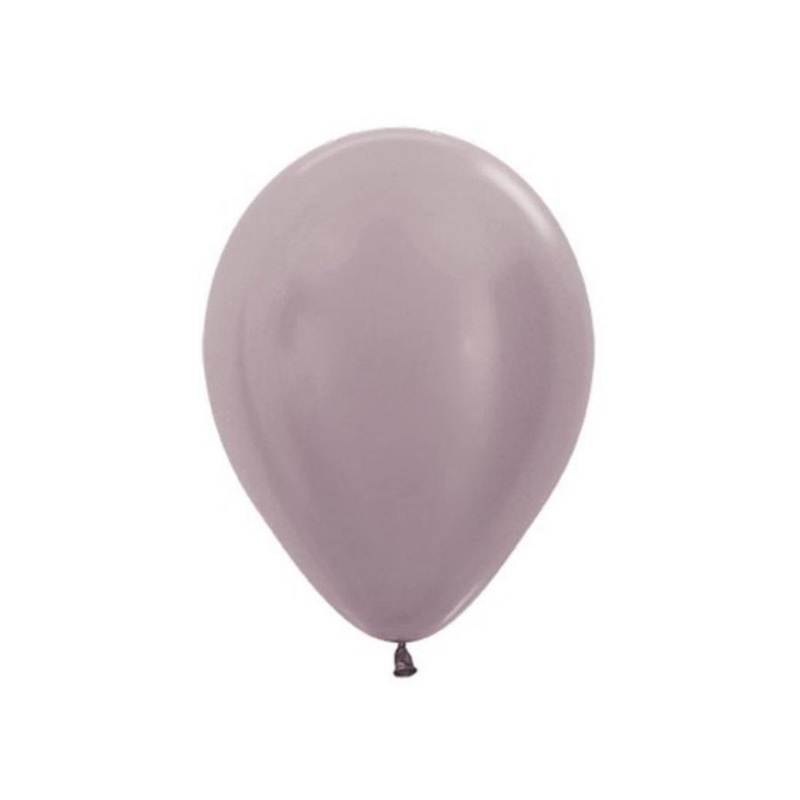 Metallic Pearl Greige Balloon - Single