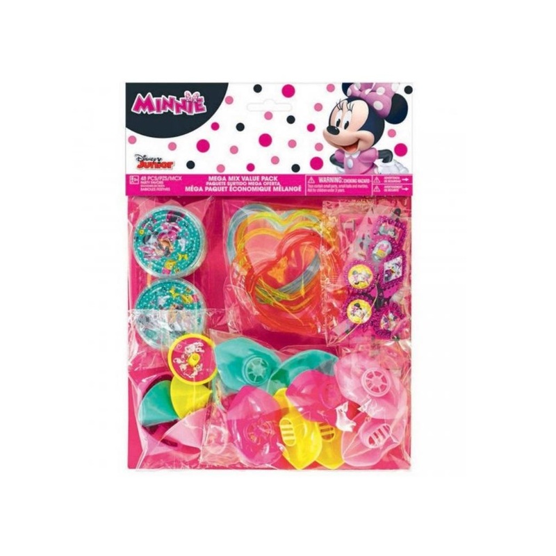 Minnie Mouse Mega 48pce Favour Pack